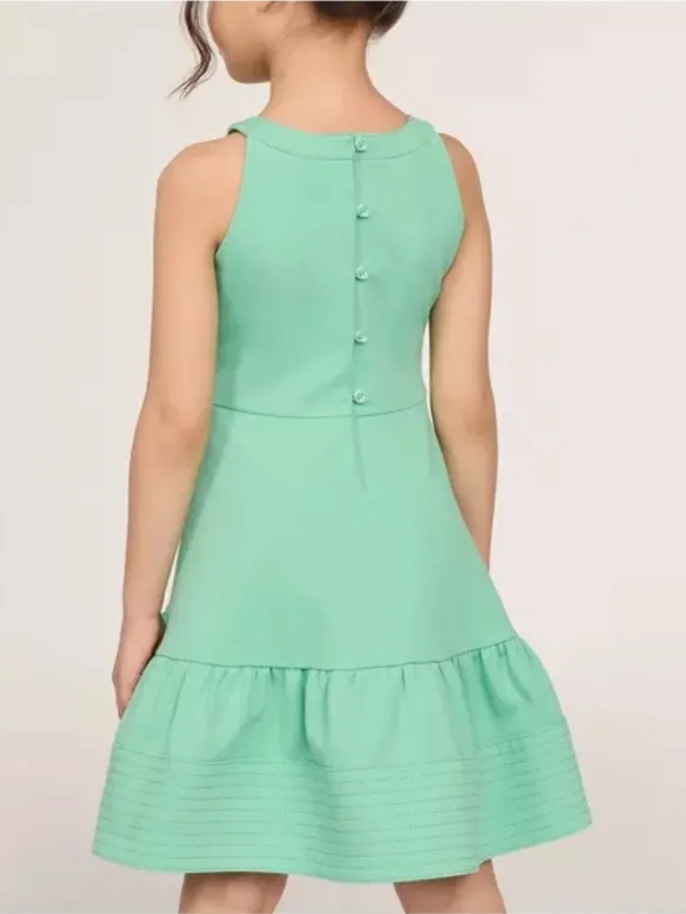 Oval Trim Ponte Dress Size 18-12 Month
